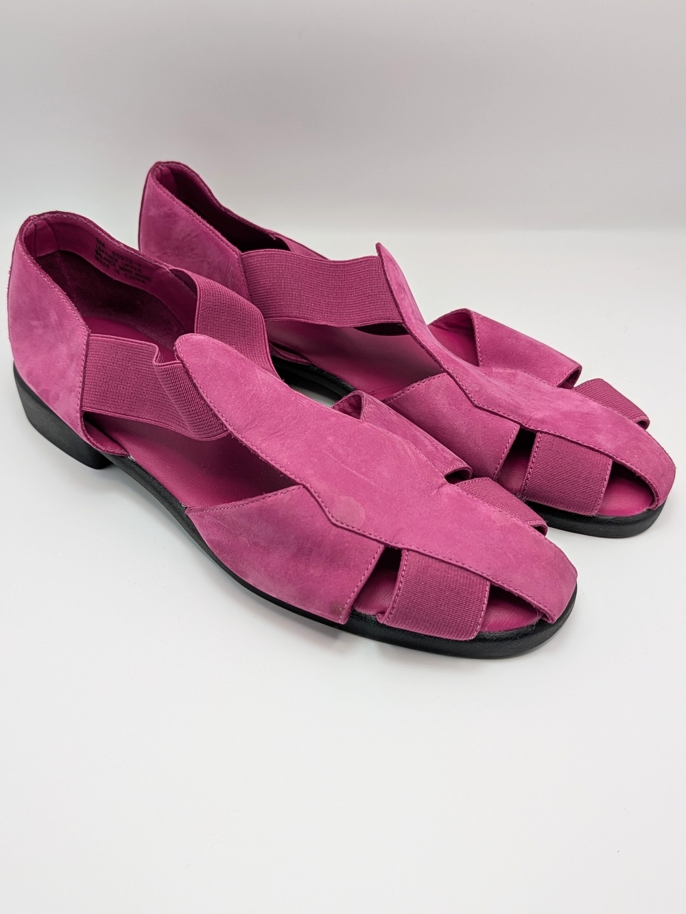 What’s What Vintage Suede Leather Comfort Sandals
